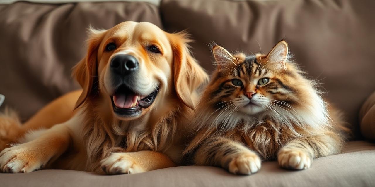 Pets together